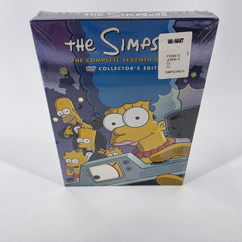 The Simpsons Complete Seventh Season 7 DVD Collectors Edition New Sealed
